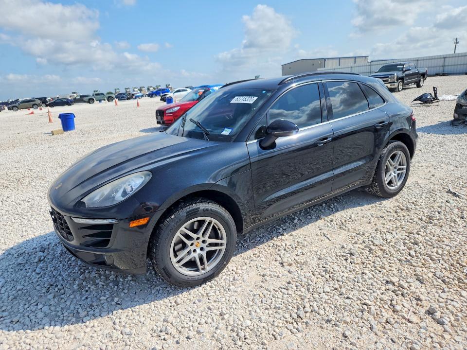 2017 Porsche Macan VIN WP1AA2A5XHLB00591 COPART salvage auction — WATER/FLOOD, Tx - Salvage Title-Flood Damage, sold $6,300 on 2026-08-27 (photo 1)