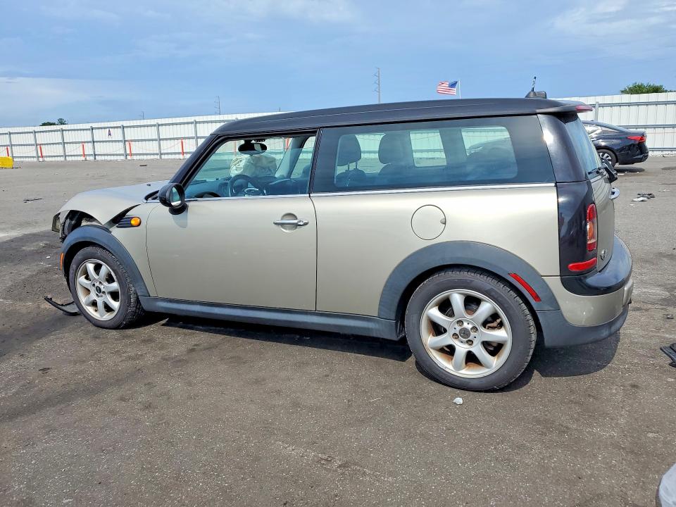 2009 Mini Cooper VIN WMWML33529TX34763 COPART salvage auction — FRONT END, Fl - Cert Of Title Slvg Rebuildable, sold $450 on 2026-08-12 (photo 2)