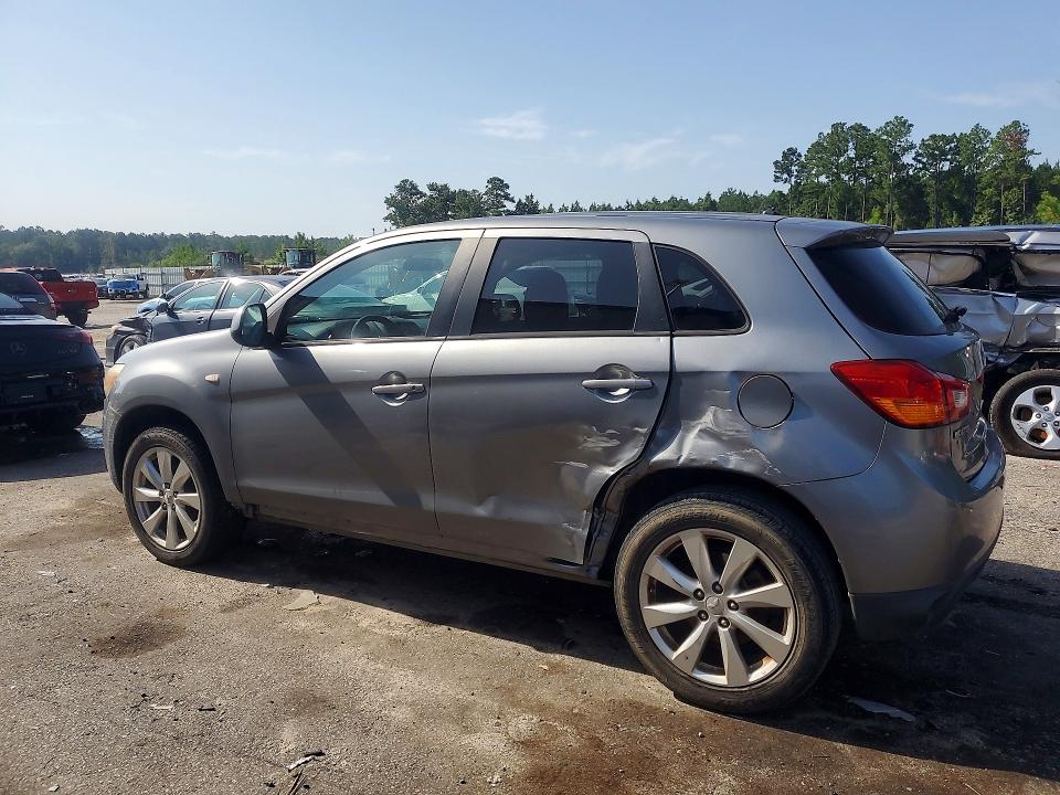 2015 Mitsubishi Outlander VIN 4A4AP3AW4FE044463 COPART salvage auction — SIDE, Sc - Cert Of Title-Salvage, sold $1,850 on 2026-09-09 (photo 2)