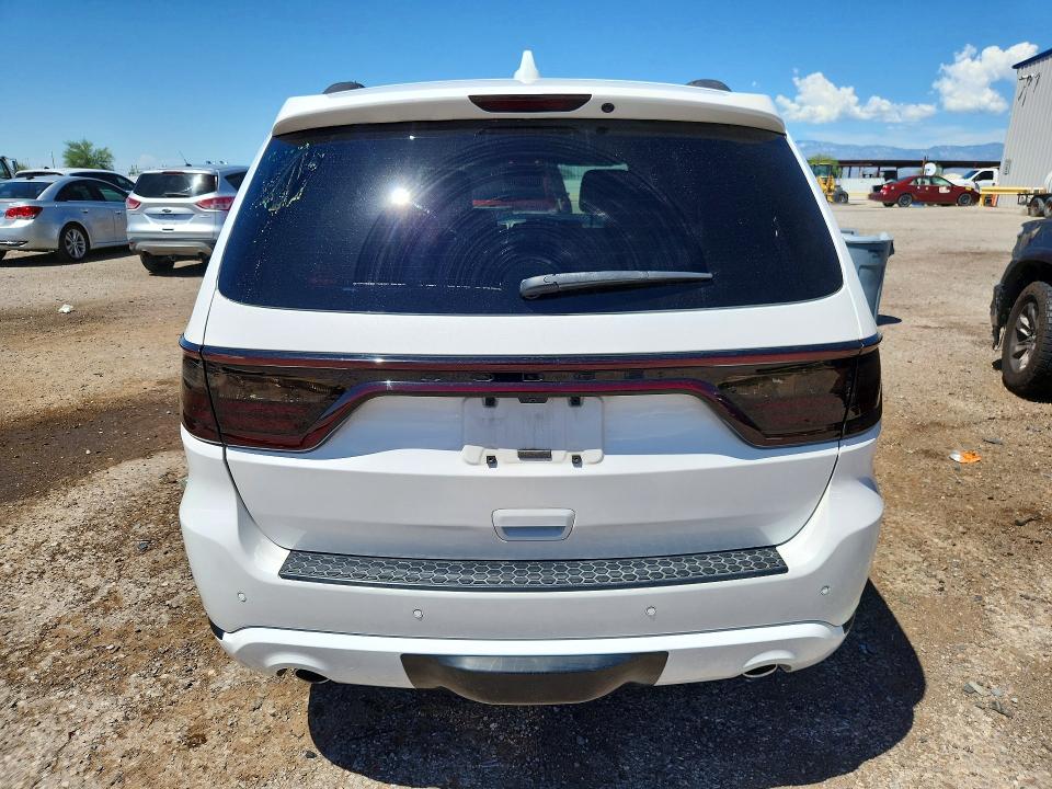 2018 Dodge Durango VIN 1C4SDHET2JC370073 COPART salvage auction — FRONT END, AZ - CERT OF TITLE - SALVAGE, sold $7,200 on 2026-08-28 (photo 6)