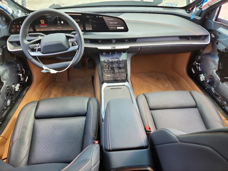 2025 Lucid Air VIN 50EA1TEAXSA006174 COPART salvage auction — FRONT END, Ma - Cert Of Title-Salvage, sold $9,500 on 2026-10-01 (photo 8)
