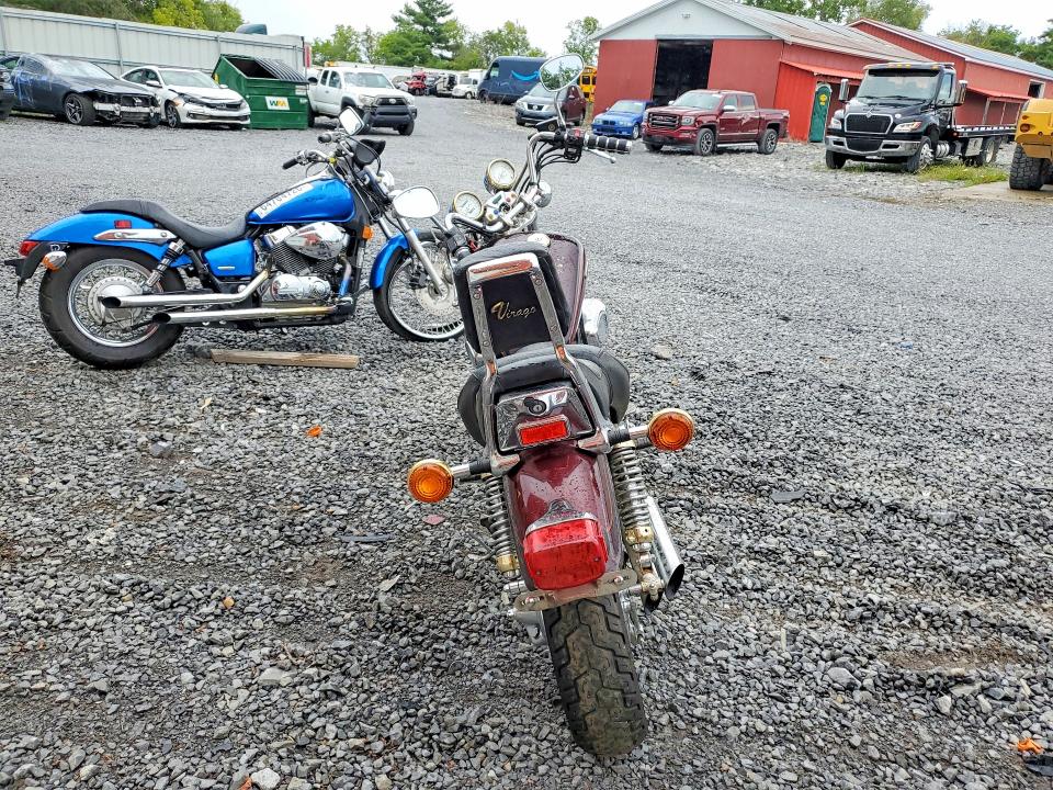 1988 Yamaha Virago VIN JYA1TEE08JA029867 COPART salvage auction — NORMAL WEAR, NY - CERTIFICATE OF TITLE, sold $10 on 2026-08-24 (photo 4)