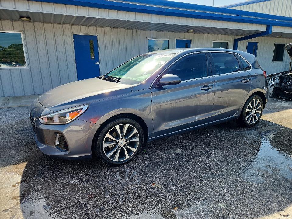 2018 Hyundai Elantra VIN KMHH35LE3JU070452 — COPART salvage auction photo