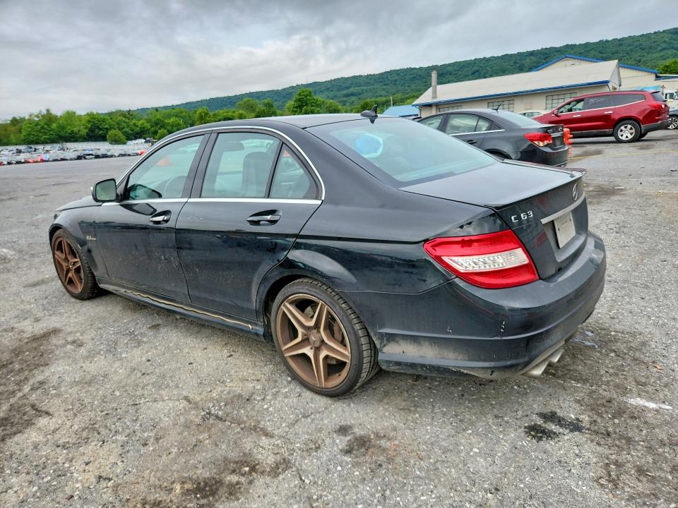 2009 Mercedes-benz C class VIN WDDGF77X69F230005 COPART salvage auction — FRONT END, Pa - Certificate Of Salvage, sold $4,850 on 2026-08-18 (photo 2)