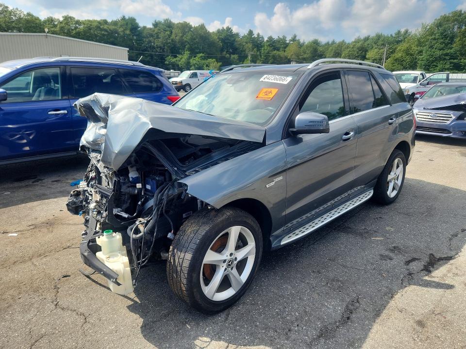 2018 Mercedes-benz Gle VIN 4JGDA5HB8JB090582 — COPART salvage auction photo