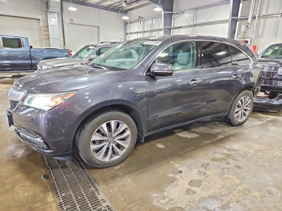 2016 Acura Mdx VIN 5FRYD4H43GB059298 — COPART salvage auction photo