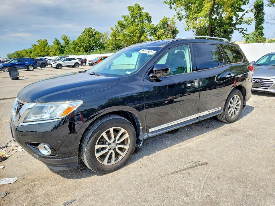 2013 Nissan Pathfinder VIN 5N1AR2MM8DC622977 COPART salvage auction — MECHANICAL, Mo - Certificate Of Title, sold $175 on 2026-09-10 (photo 1)