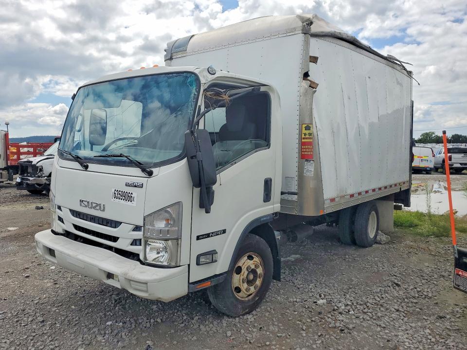 2016 Isuzu Npr VIN 54DB4W1B6GS807343 COPART salvage auction — ALL OVER, TN - SALVAGE CERTIFICATE, sold $3,600 on 2026-09-10 (photo 1)