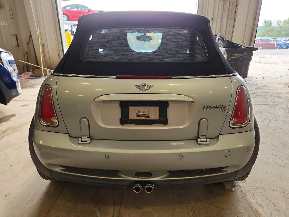 2006 Mini Cooper VIN WMWRH33536TL93537 COPART salvage auction — WATER/FLOOD, Wi - Junked Vehicle Bill Of Sale, sold $425 on 2026-08-24 (photo 6)