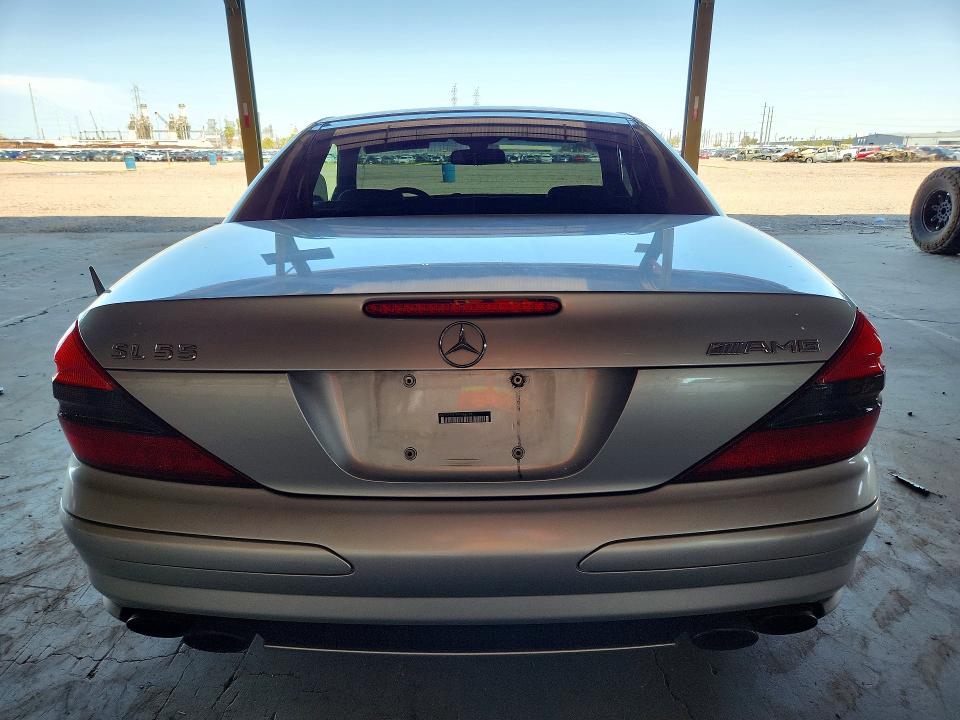 2004 Mercedes-benz Sl-class VIN WDBSK74F84F066596 COPART salvage auction — NORMAL WEAR, CA - CERTIFICATE OF TITLE (P), sold $10,700 on 2026-08-17 (photo 6)