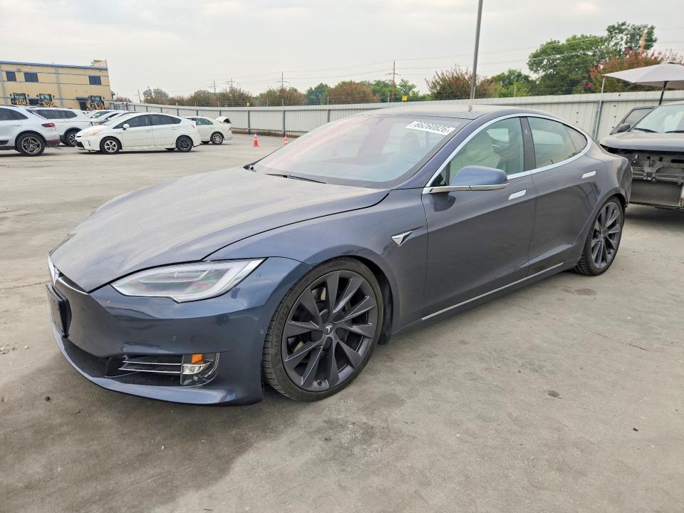 2020 Tesla Model s VIN 5YJSA1E23LF409234 — COPART salvage auction photo
