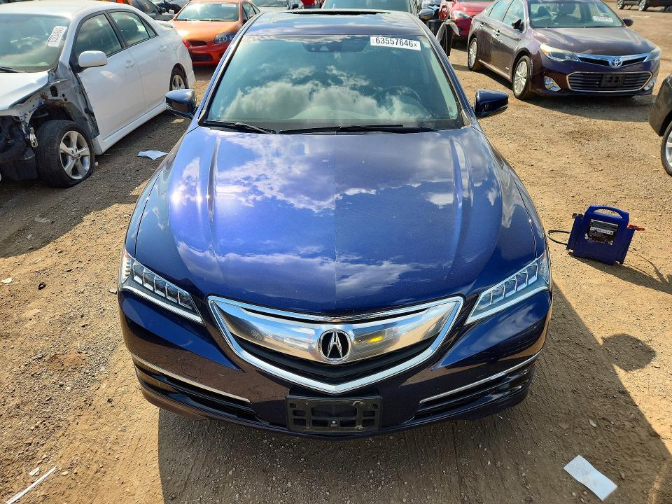 2017 Acura Tlx VIN 19UUB2F55HA002912 COPART salvage auction — HAIL, Il - Salvage Certificate, sold $7,200 on 2026-09-01 (photo 5)