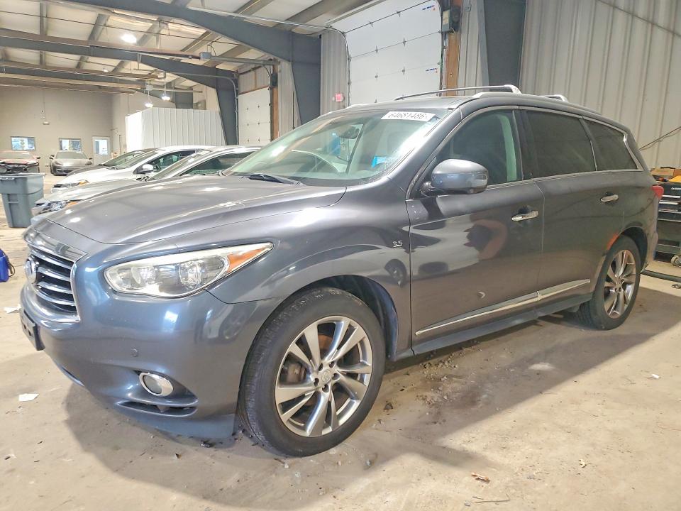 2014 Infiniti Qx60 VIN 5N1AL0MM7EC531514 COPART salvage auction — MECHANICAL, PA - CERT OF TITLE, sold $400 on 2026-08-22 (photo 1)