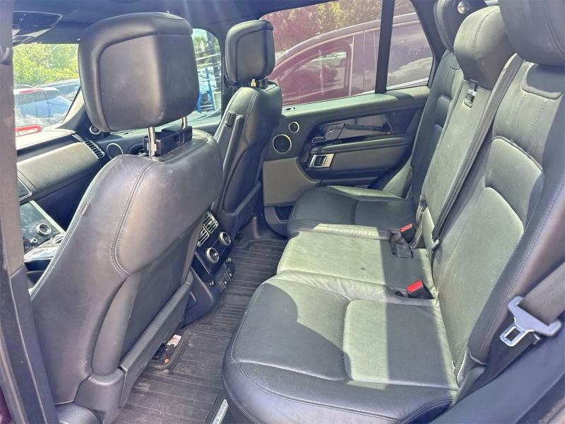 2018 Land rover RANGE ROVER VIN SALGS2SV6JA387736 COPART salvage auction — NORMAL WEAR, Fl - Certificate Of Title (P), sold $8,300 on 2026-08-19 (photo 6)