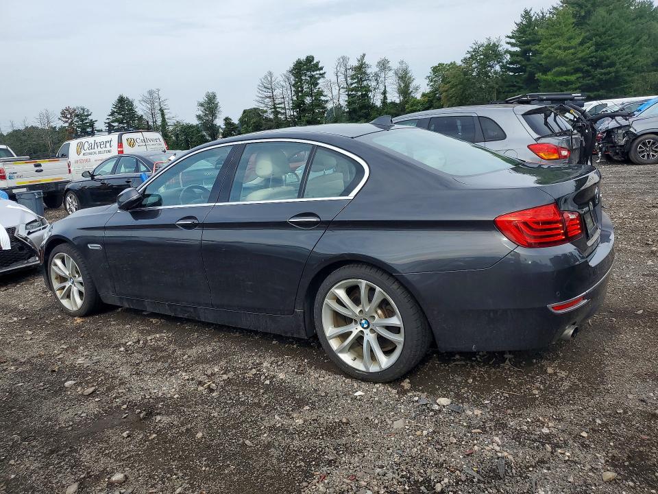 2016 BMW 5er VIN WBA5B3C52GG252954 COPART salvage auction — REAR END, MD - CERTIFICATE OF TITLE, sold $1,750 on 2026-08-17 (photo 2)