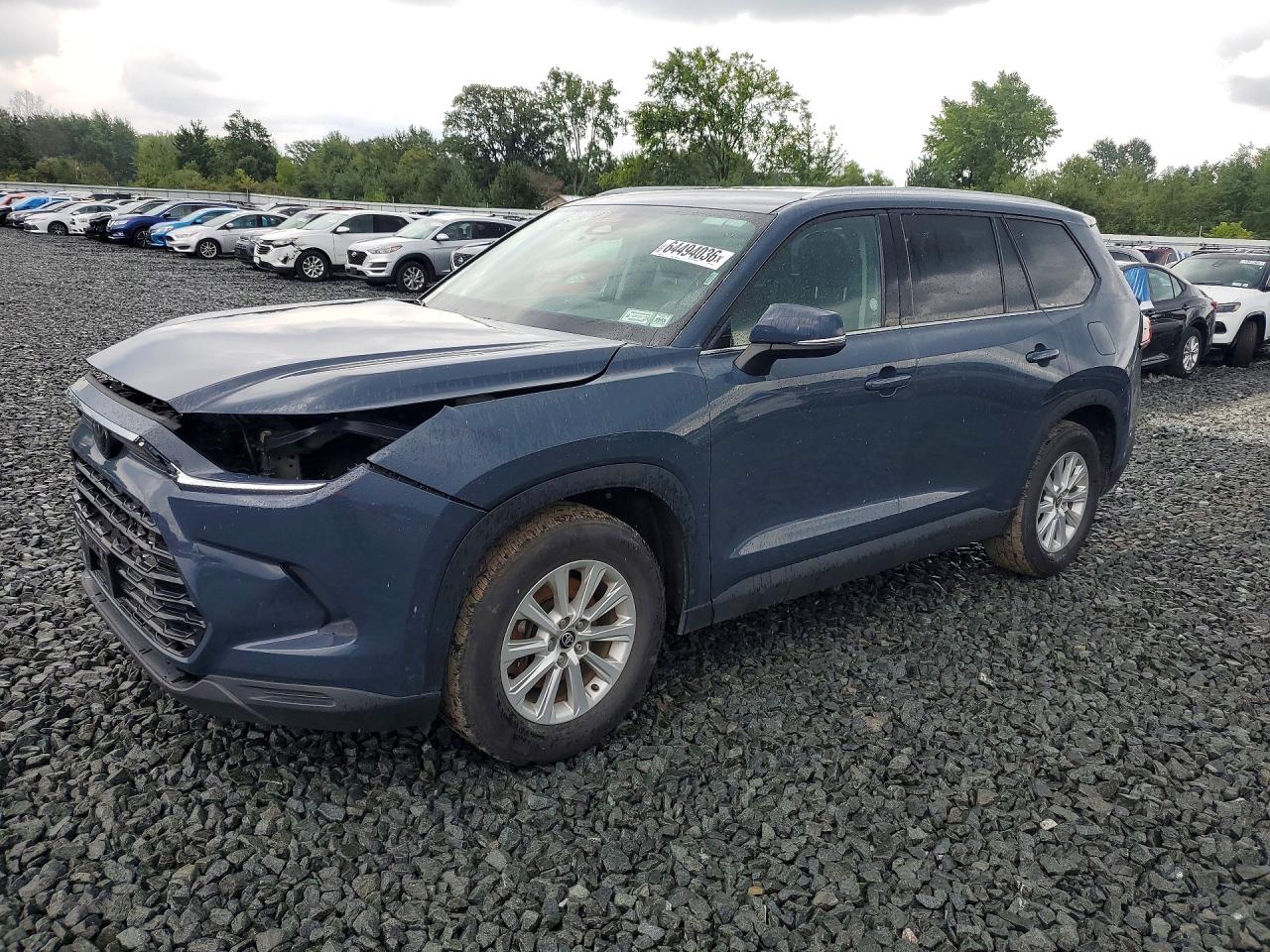 2025 Toyota Highlander VIN 5TDAAAB57SS087234 — COPART salvage auction photo