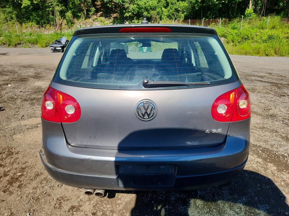 2008 Volkswagen Rabbit VIN WVWDA71K18W122799 COPART salvage auction — SIDE, NY - MV-907A SALVAGE CERTIFICATE, sold $350 on 2026-08-13 (photo 6)