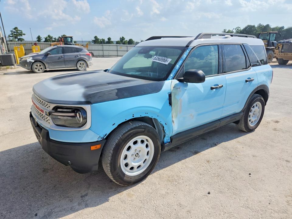 2025 Ford Bronco sport VIN 3FMCR9GN0SRE23684 — COPART salvage auction photo