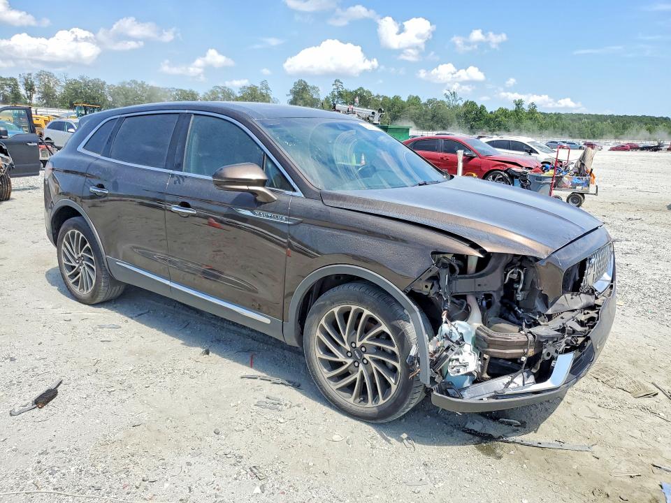 2020 Lincoln Nautilus VIN 2LMPJ6K95LBL12649 COPART salvage auction — FRONT END, GA - CERTIFICATE OF TITLE (P), sold $6,500 on 2026-10-08 (photo 4)
