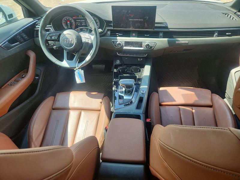 2020 Audi A4 VIN WAUENAF49LA058093 COPART salvage auction — FRONT END, Ma - Cert Of Title-Salvage, sold $10,500 on 2026-09-03 (photo 8)