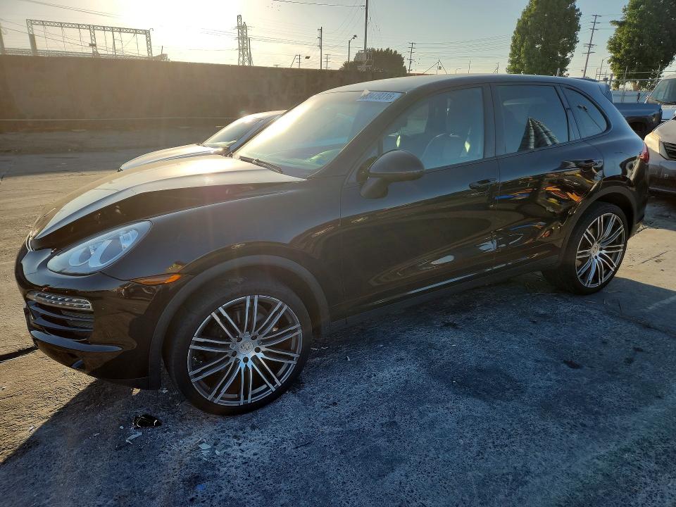 2013 Porsche Cayenne VIN WP1AA2A26DLA06465 COPART salvage auction — FRONT END, Ca - Salvage Certificate, sold $3,200 on 2026-08-19 (photo 1)