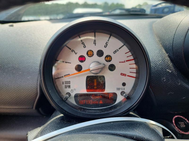 2013 Mini Cooper VIN WMWSS1C58DWN94210 COPART salvage auction — MECHANICAL, Al - Certificate Of Title, sold $275 on 2026-08-10 (photo 9)