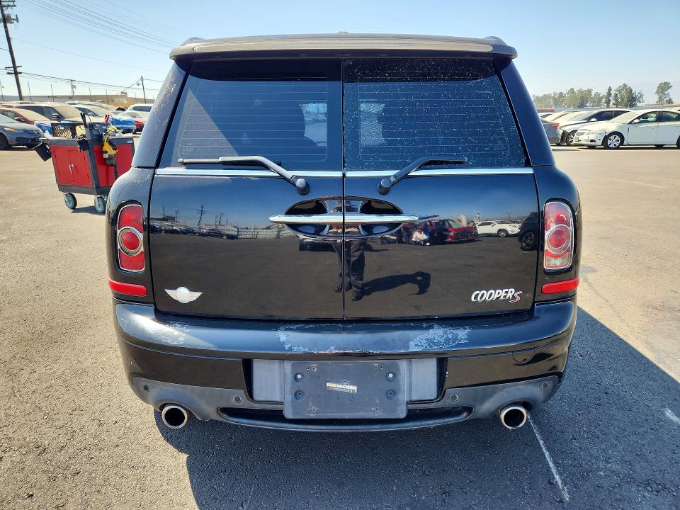 2012 Mini Cooper VIN WMWZG3C5XCTY37804 COPART salvage auction — MECHANICAL, Ca - Dis/Dlr/Exp Only Clean Title, sold $250 on 2026-08-12 (photo 6)