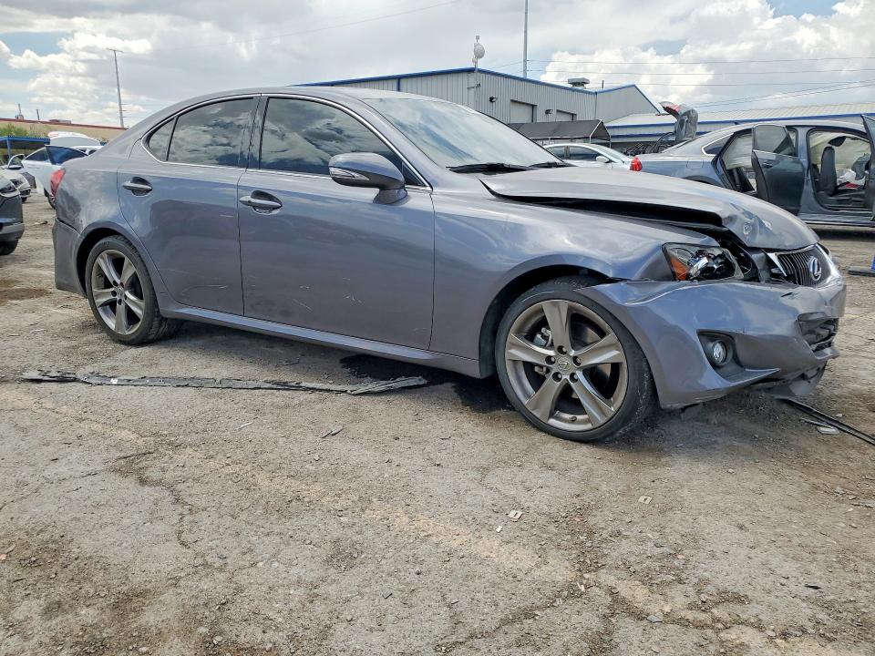 2012 Lexus Is VIN JTHBF5C26C5170158 COPART salvage auction — FRONT END, Nv - Salvage Title, sold $2,850 on 2026-08-29 (photo 4)