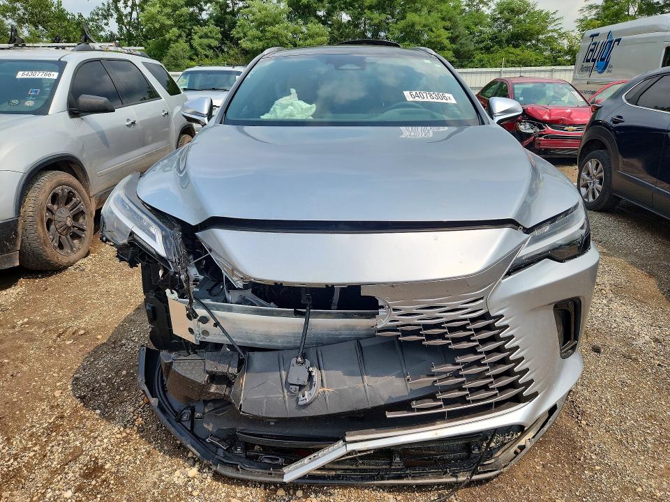 2025 Lexus RX VIN 2T2BAMCA2SC112031 COPART salvage auction — Front End, Sc - Salvage Title, sold $23,800 on 2026-09-24 (photo 5)