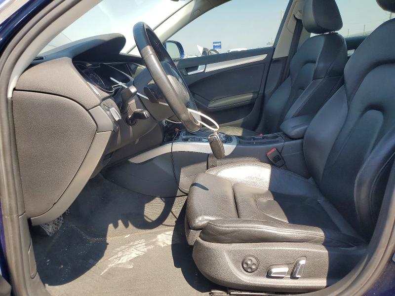 2014 Audi A4 VIN WAUFFAFL4EN042842 COPART salvage auction — FRONT END, Ut - Salvage Certificate, sold $999 on 2026-09-02 (photo 7)