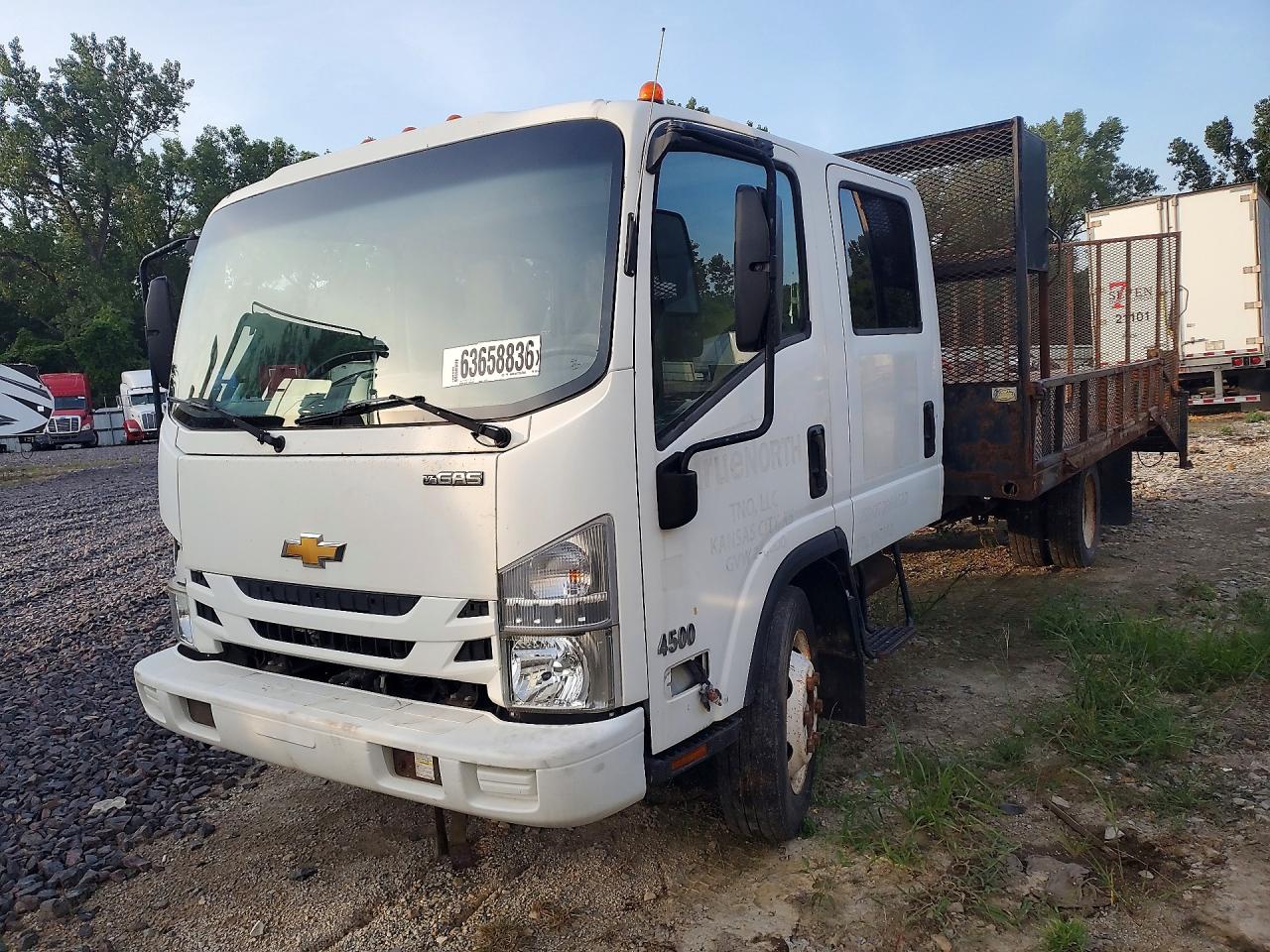 2017 Isuzu Npr Hd VIN 54DC4J1B4HS801453 — COPART salvage auction photo