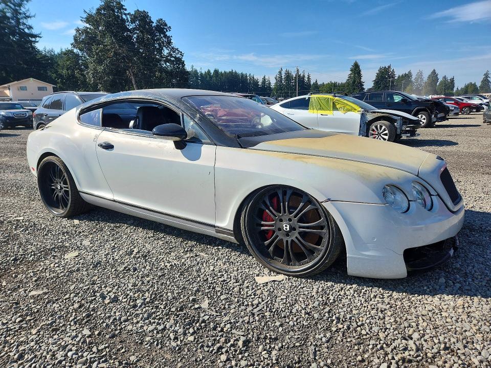2005 Bentley Continental VIN SCBCR63W95C027812 COPART salvage auction — FRONT END, WA - VEHICLE CERT OF OWNERSHIP-TITL, sold $8,100 on 2026-09-11 (photo 4)