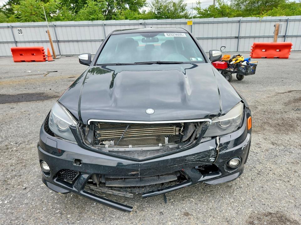 2009 Mercedes-benz C class VIN WDDGF77X69F230005 COPART salvage auction — FRONT END, Pa - Certificate Of Salvage, sold $4,850 on 2026-08-18 (photo 5)