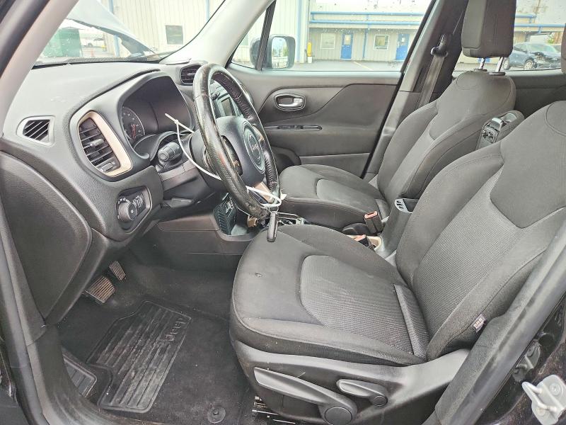 2016 Jeep Renegade VIN ZACCJABT8GPC67639 COPART salvage auction — FRONT END, OK - CERT OF TITLE-REPOSSESSION, sold $225 on 2026-08-19 (photo 7)