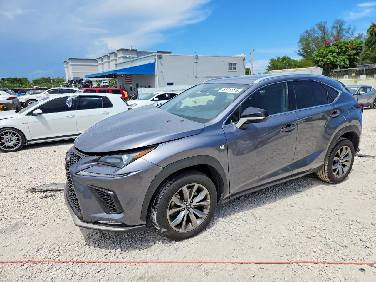 2020 Lexus NX 300 VIN JTJJARBZ2L5004508 — COPART salvage auction photo