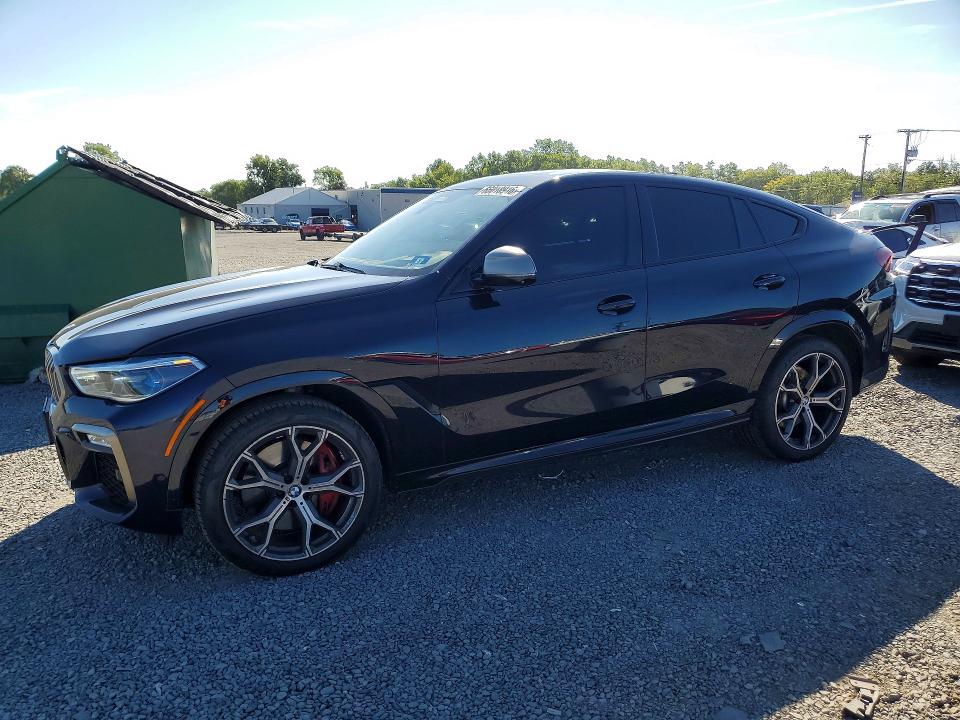 2021 BMW X6 VIN 5UXCY8C01M9D83692 — COPART salvage auction photo