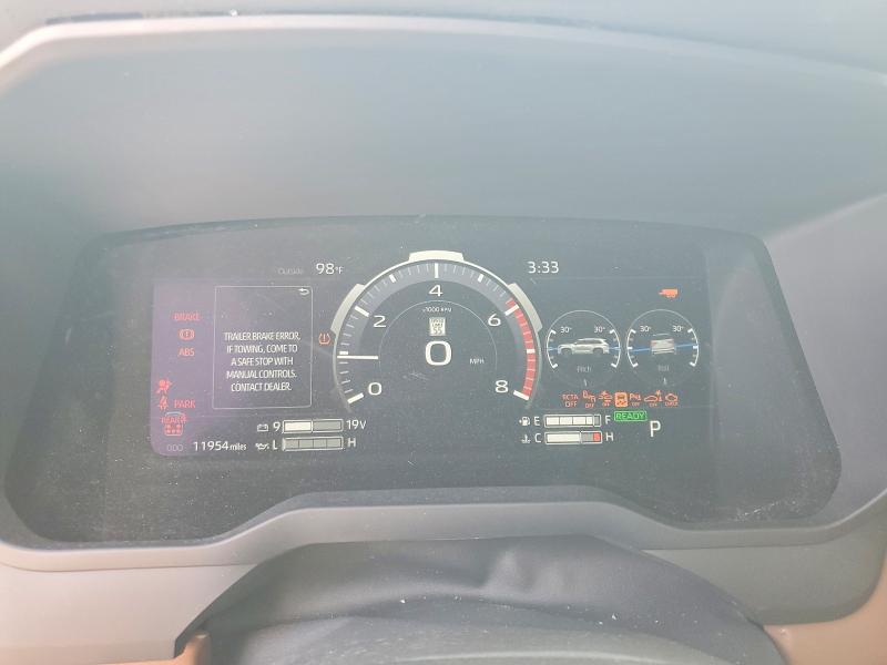 2026 Toyota Sequoia VIN 7SVAAABA4TX080255 COPART salvage auction — ROLLOVER, NC - SALVAGE CERTIFICATE OF TITLE (P), sold $8,700 on 2026-09-08 (photo 9)