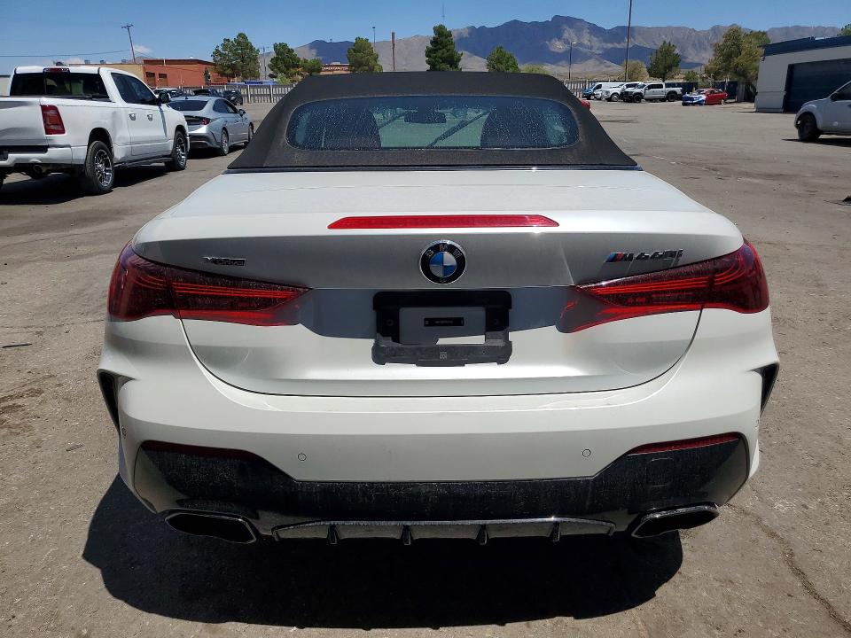 2025 BMW M4 VIN WBA73DB08SCU22591 COPART salvage auction — WATER/FLOOD, Tx - Salvage Title-Flood Damage, sold $23,600 on 2026-08-21 (photo 6)