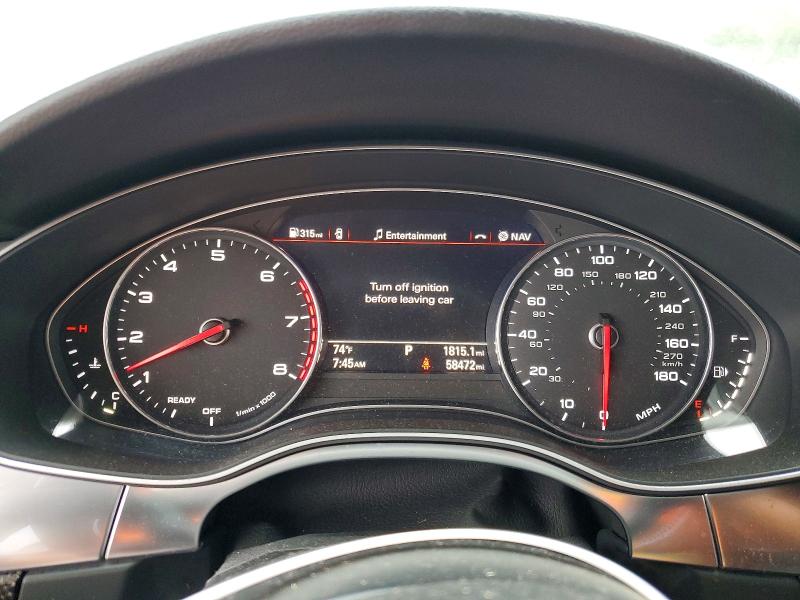2018 Audi A6 VIN WAUF3AFC1JN103759 COPART salvage auction — SIDE, Ca - Salvage Certificate, sold $9,000 on 2026-09-08 (photo 9)