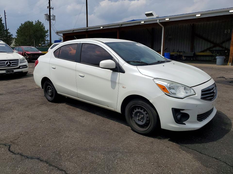 2017 Mitsubishi Mirage VIN ML32F3FJ3HH003287 COPART salvage auction — MECHANICAL, Co - Certificate Of Title, sold $850 on 2026-10-05 (photo 4)