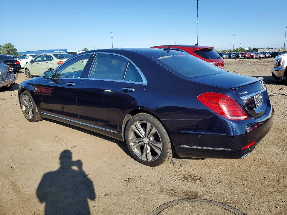2015 Mercedes-benz S-klasse VIN WDDUG8FB3FA108142 COPART salvage auction — FRONT END, Salvage Title, sold $6,700 on 2026-08-14 (photo 2)