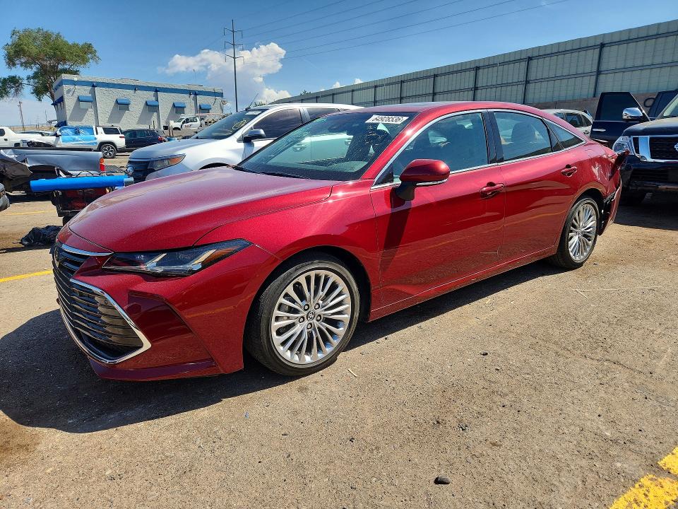 2020 Toyota Avalon VIN 4T1DZ1FB2LU043429 — COPART salvage auction photo