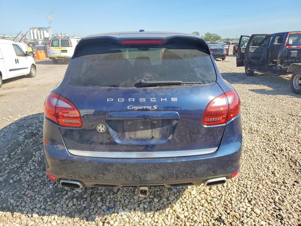 2011 Porsche Cayenne VIN WP1AB2A26BLA47754 COPART salvage auction — MECHANICAL, Il - Certificate Of Title, sold $1,200 on 2026-09-04 (photo 6)