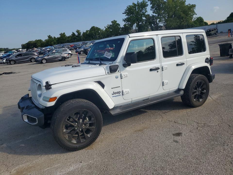 2021 Jeep Wrangler unlimited VIN 1C4JJXP6XMW682330 — COPART salvage auction photo