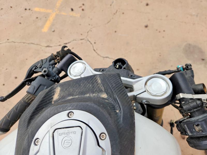 2024 Cf moto 450ss VIN LCEPESLA1R6005475 COPART salvage auction — FRONT END, ID - SALVAGE CERTIFICATE OF TITLE, sold $4 on 2026-09-10 (photo 7)
