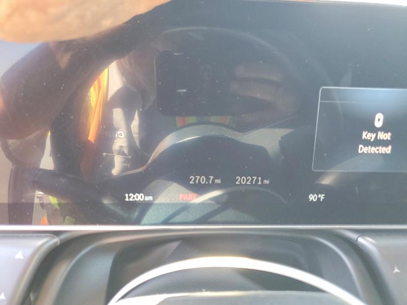 2024 Mercedes-benz Eqe VIN 4JGGM1CB8RA050573 COPART salvage auction — FRONT END, Salvage Title, sold $23,200 on 2026-08-26 (photo 9)