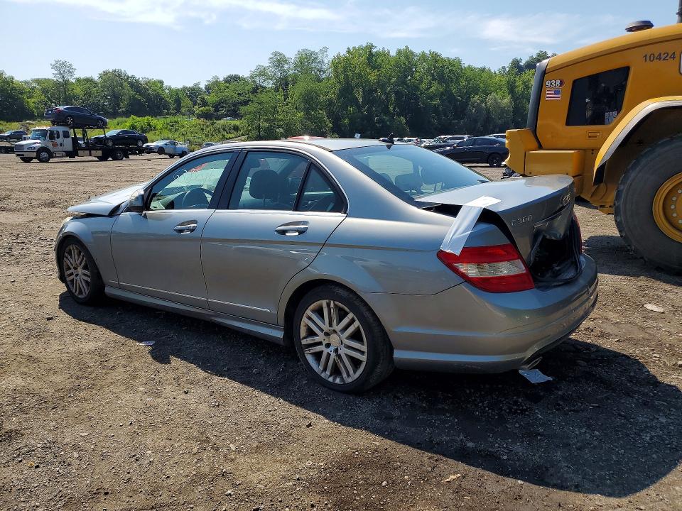 2009 Mercedes-benz C class VIN WDDGF81X79F223580 COPART salvage auction — FRONT END, NY - MV-907A SALVAGE CERTIFICATE, sold $500 on 2026-08-13 (photo 2)