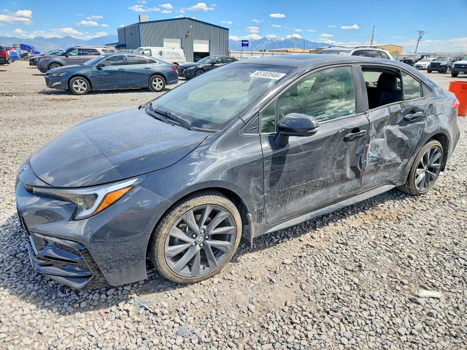 2023 Toyota Corolla VIN JTDBCMFE1P3006313 — COPART salvage auction photo