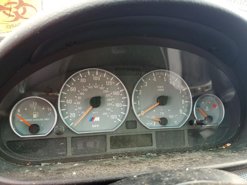 2005 BMW M3 VIN WBSBL93455PN62437 COPART salvage auction — ROOF, Va - Cert Of Title - Salvage, sold $8,900 on 2026-08-26 (photo 9)