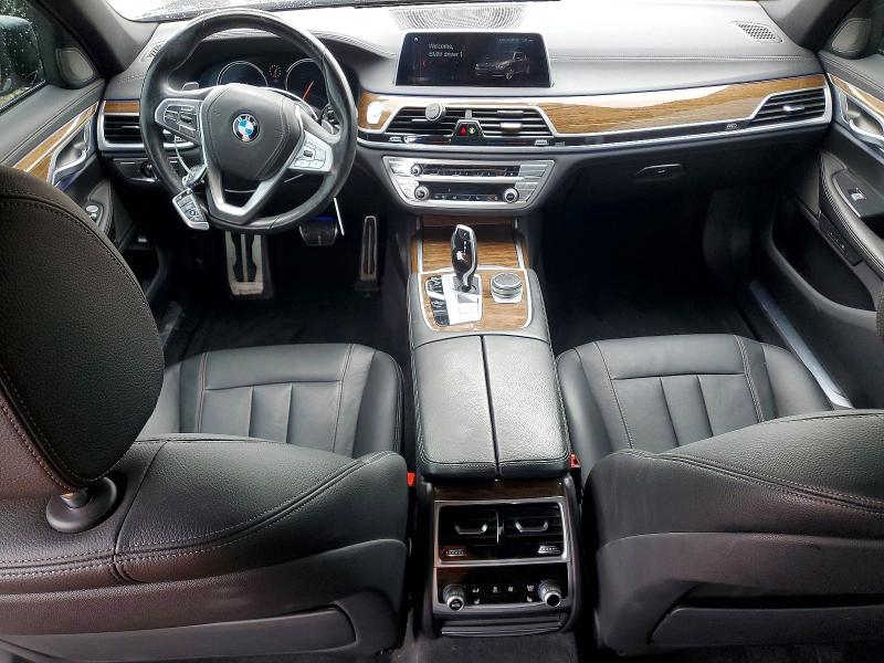 2019 BMW 7er VIN WBA7E4C58KGV70298 COPART salvage auction — FRONT END, Il - Salvage Certificate, sold $10,300 on 2026-09-25 (photo 8)